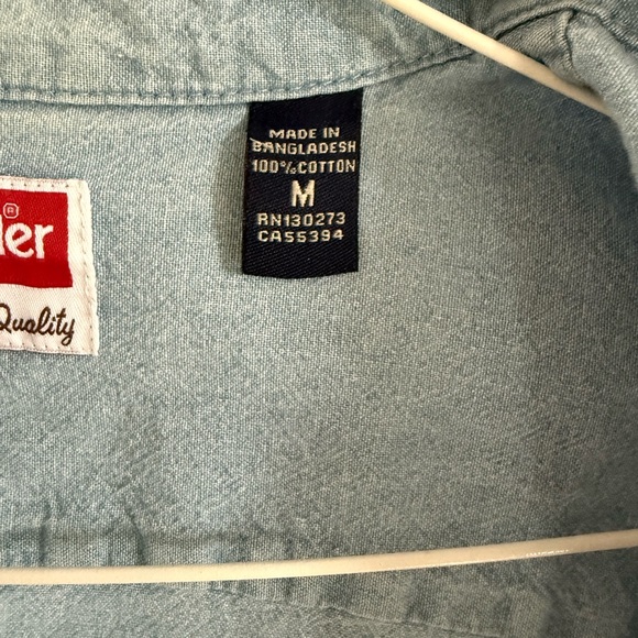 Wrangler Light Denim Shirt - Picture 6 of 6